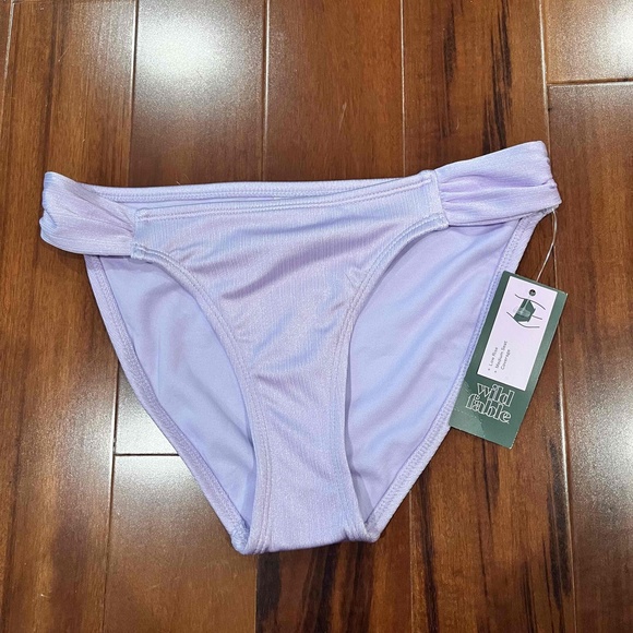 wild fable Other - New NWT Wild‎ Fable Lilac Purple Bikini Bottom Swimwear Low Rise Size XXS / 00
